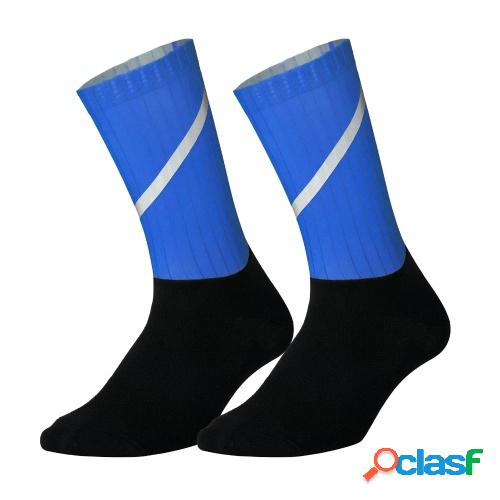 Calcetines de ciclismo unisex Rayas reflectantes