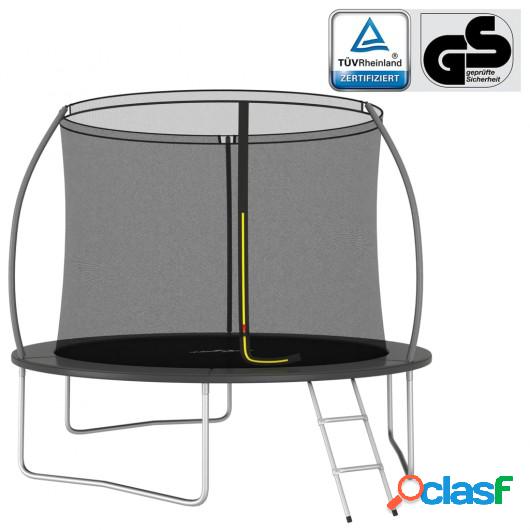 Cama elástica redonda 150 kg 305x76 cm