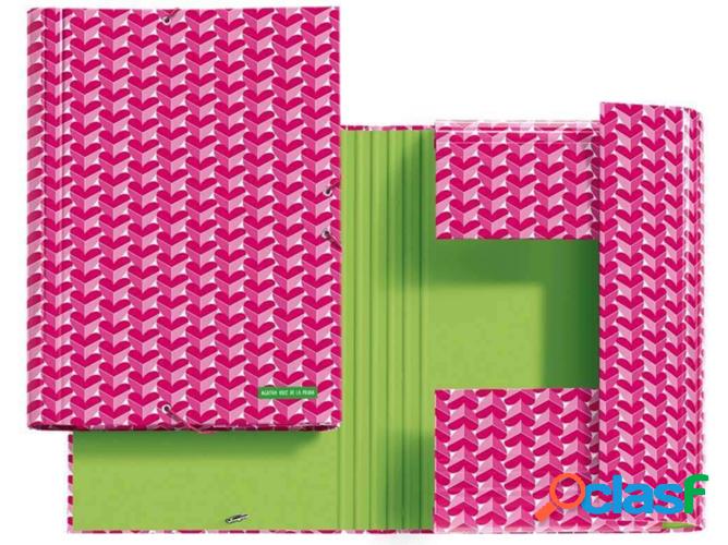 Carpeta AGATHA RUIZ DE LA PRADA Pilares Verde (24 x 34 cm)