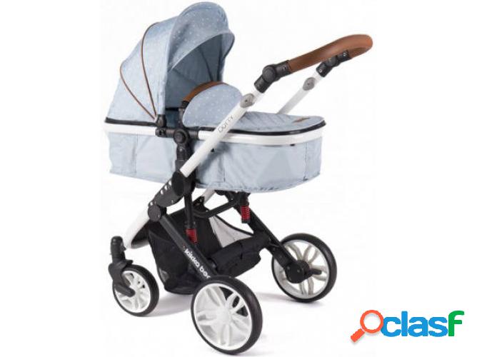 Carrito de Bebé Duo KIKKA BOO 2 En 1 Azul