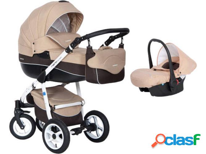 Carrito de Bebé Individual RIKO Nano + Carlo Café Late