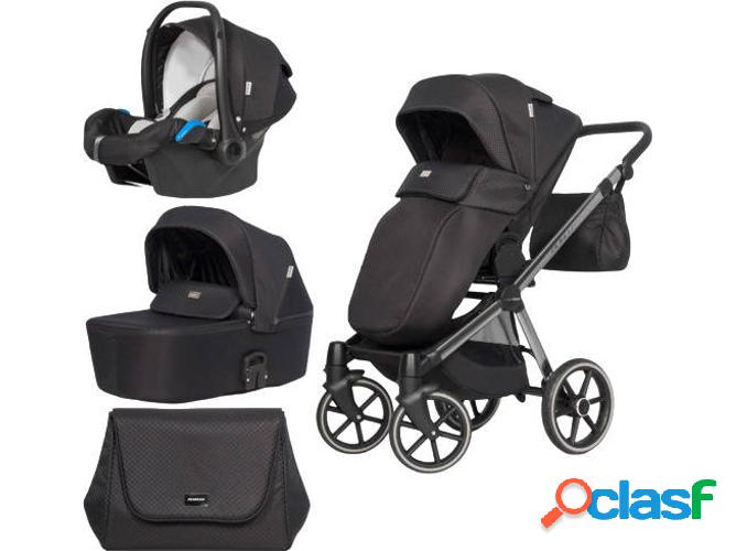 Carrito de Bebé Individual RIKO Qubus + Kite Isofix Ready
