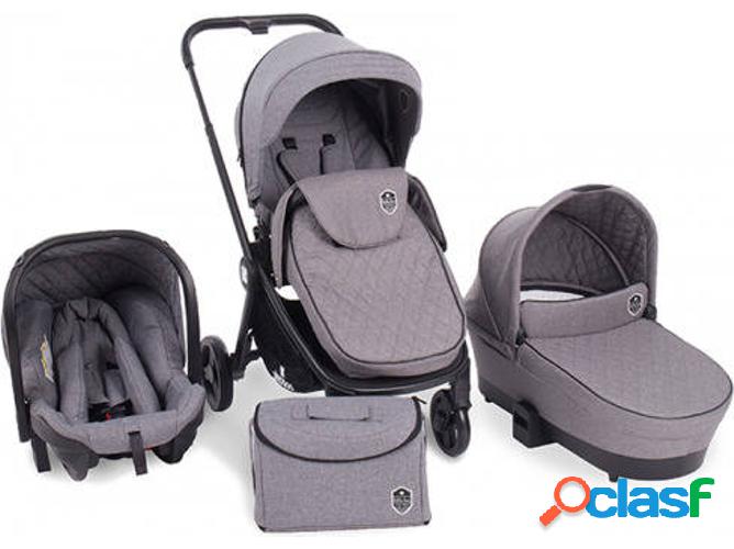 Carrito de Bebé Trio KIKKA BOO 3 En 1Grey
