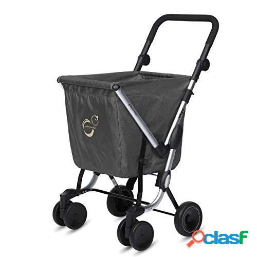 Carro de la compra Playmarket We Go gris marengo