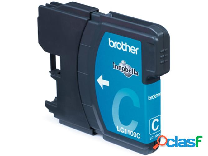 Cartucho de tinta Original BROTHER LC1100CBP Cian 325