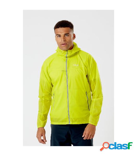 Chaqueta Rab Vital Windshell Hoody Hombre Acid M