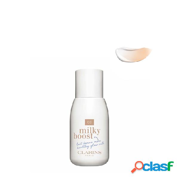 Clarins Milky Boost Healthy Glow Leche-03 Anacardo Lechoso