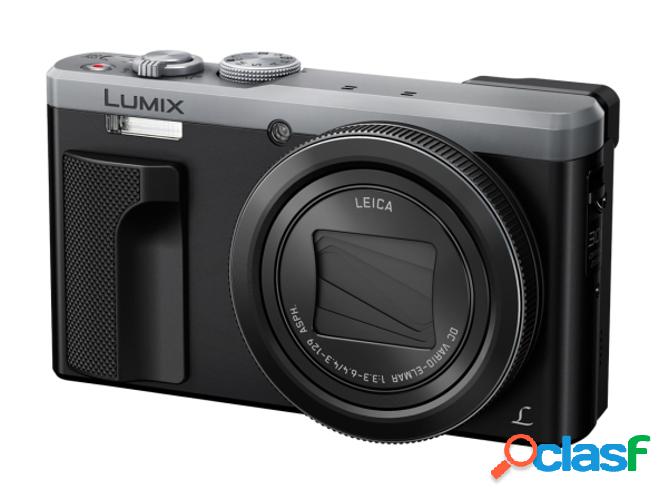 Cámara Compacta PANASONIC DMC-TZ80EG-S (Negro / Gris - 18.1