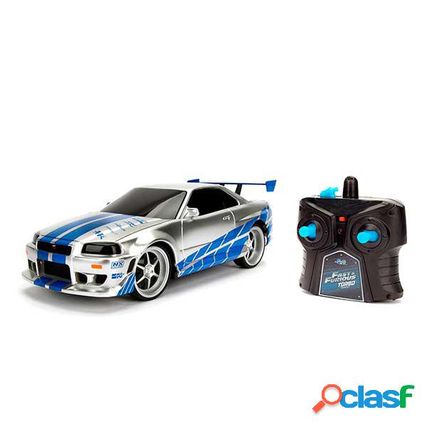 Coche RC Fast and Furious Nissan Skyline GTR 1:24