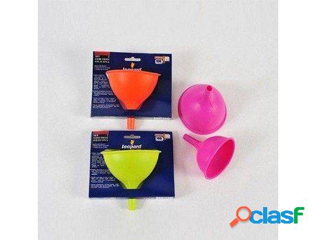 Cocina HOGAR Y MÁS Embudo Ido De Silicona Set (8 x 9.5 cm)