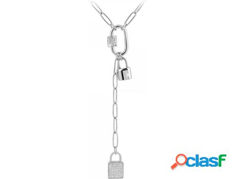 Collar SC_CRYSTAL Cristales (Acero - 42cm)