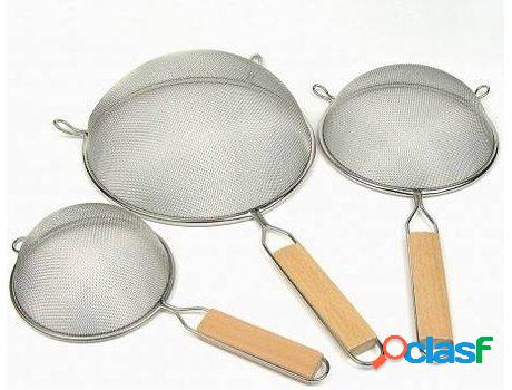 Complemento De Cocina HOGAR Y MÁS Colador De Acero Ino Set