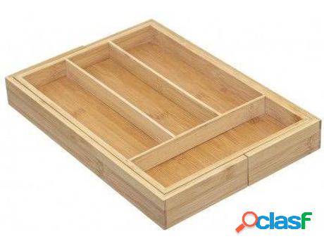 Complemento De Cocina HOGAR Y MÁS Cubertero Cajón Madera