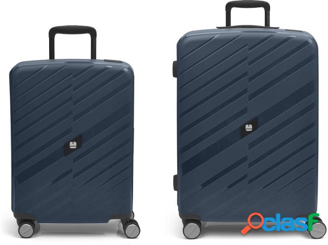 Conjunto 2 Maletas de Viaje GABOL Sendai (92 L - Azul)