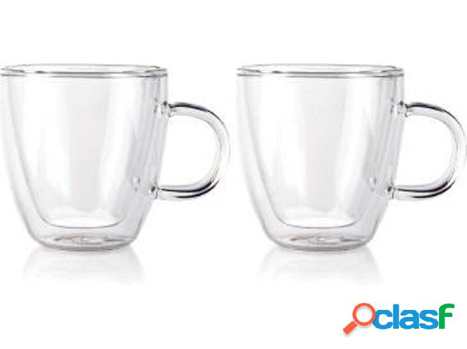 Conjunto de 2 Tazas BODUM Bistro 10602-10 (Vidrio - 0.15l)