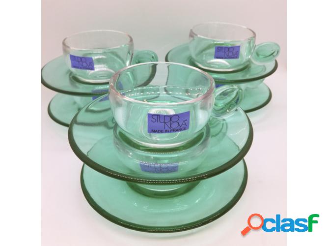 Conjunto de 6 Tazas Studio Nova Happy Colors Verde