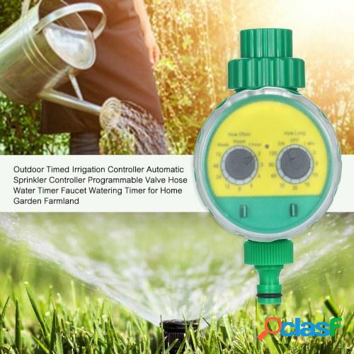 Controlador de riego temporizado al aire libre Controlador