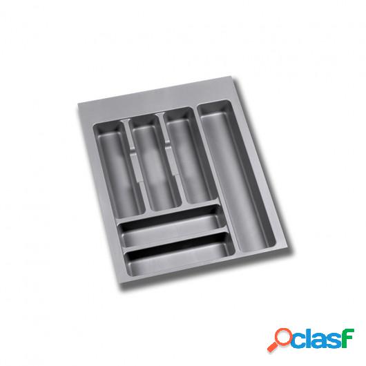 Cubertero para cajón de cocina, módulo 450 mm, Plástico,