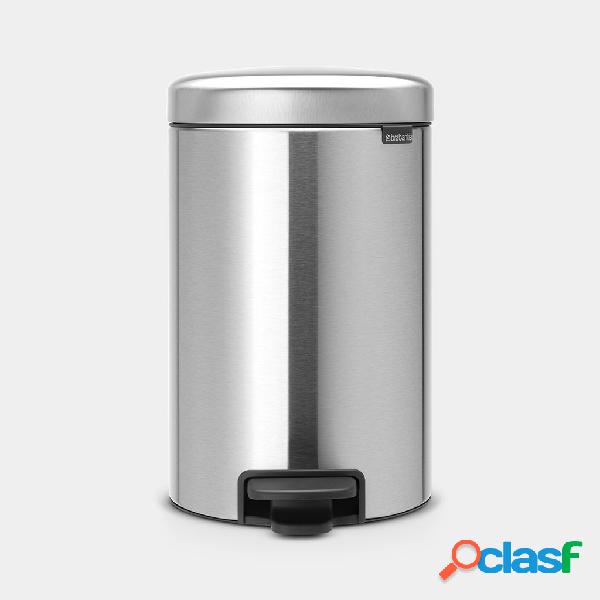 Cubo de Basura Brabantia NewIcon Brilliant Steel 12L