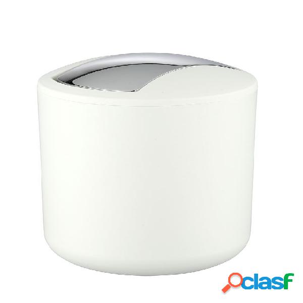 Cubo de basura 2L Wenko Brasil Blanco
