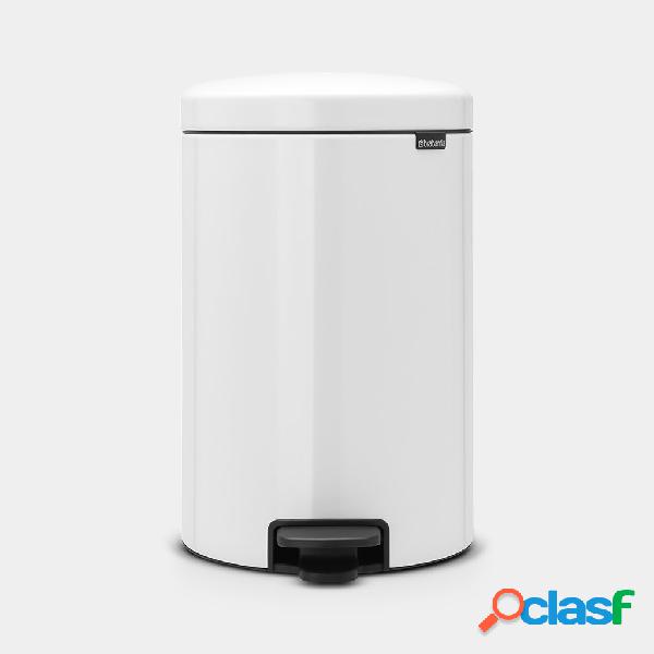 Cubo de basura Brabantia NewIcon Blanco 20L