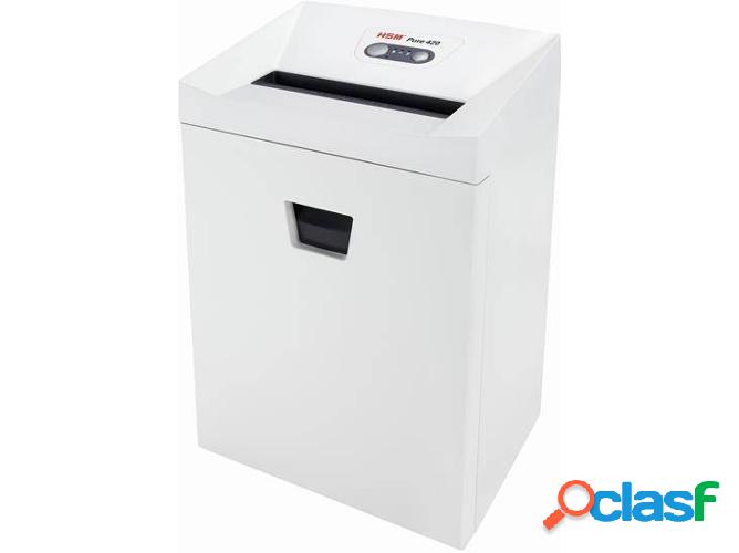 Destructora HSM Pure 420 (9 - 11 hojas - Capacidad: 35 L)