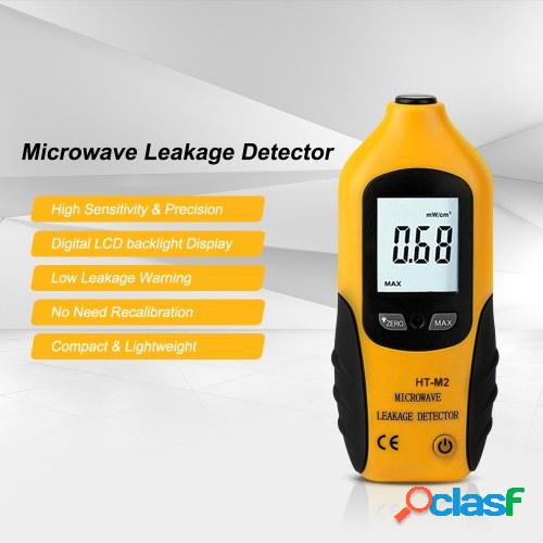Detector de fugas de microondas LCD digital con