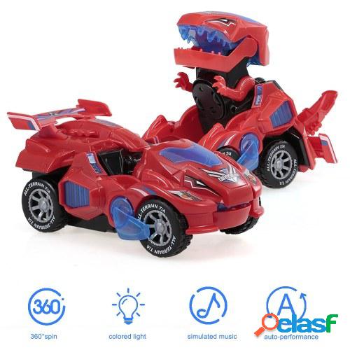 Dinosaur Car Toys Dinosaurio transformable Pull Back Car Toy