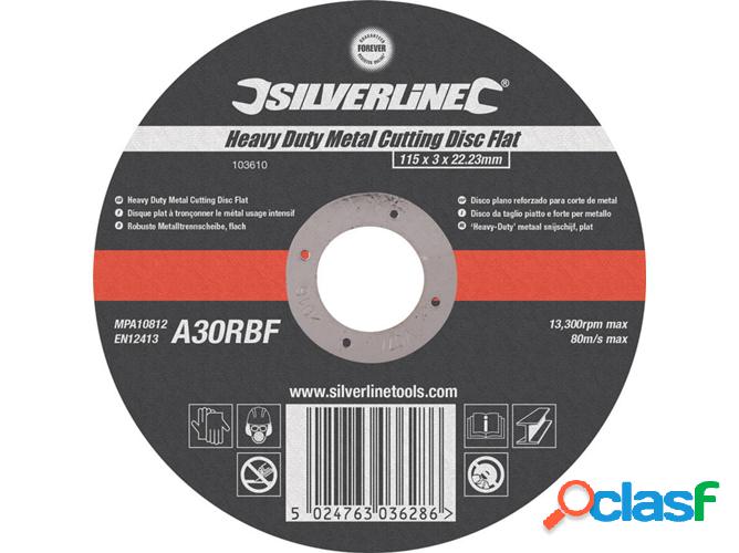 Discos para Corte de Metal SILVERLINE 103610