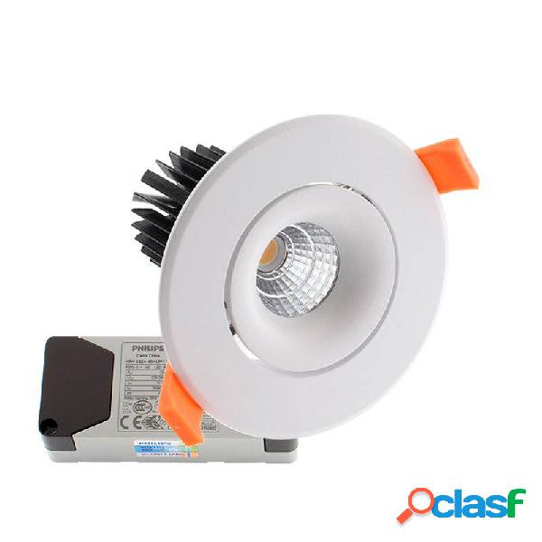 Downlight led luxon chip cree 12w regulable blanco cálido