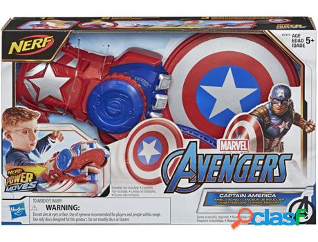 Escudo AVENGERS Nerf: Power Moves Capitán América (Edad