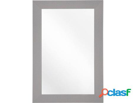 Espejo de Pared Lelavandou (Gris - Material Sintético