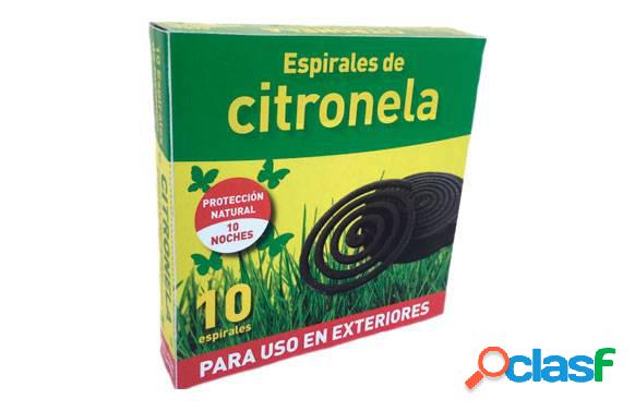 Espirales de citronela antimosquitos Alampat para Exteriores