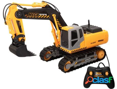 Excavador Teledirigido Mega Excavator Naranja (Edad Mínima: