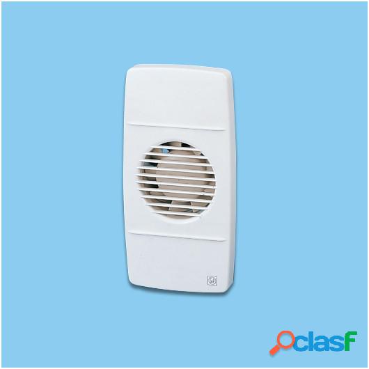 Extractor Baño Axial 80M3/H Rectangular Blanco Edm 80-L S P