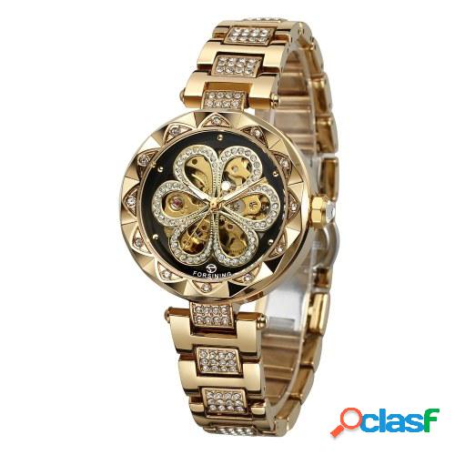 FORSINING Reloj para mujer Relojes mecánicos automáticos