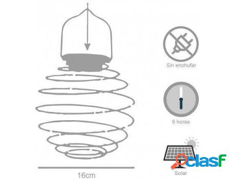 Farolillo HOGAR Y MÁS Solar Para Eterior De Solar Led
