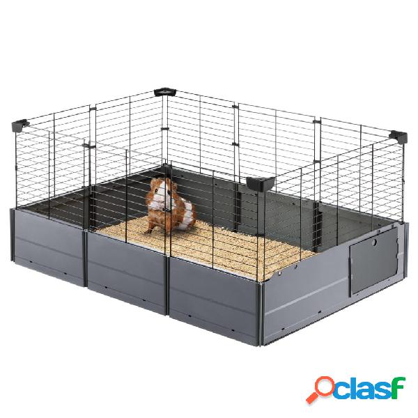 Ferplast Jaula para cobayas Multipla Open negro 107,5x72x50