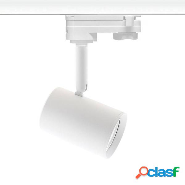 Foco led rail cook 7w blanco trifásico blanco cálido