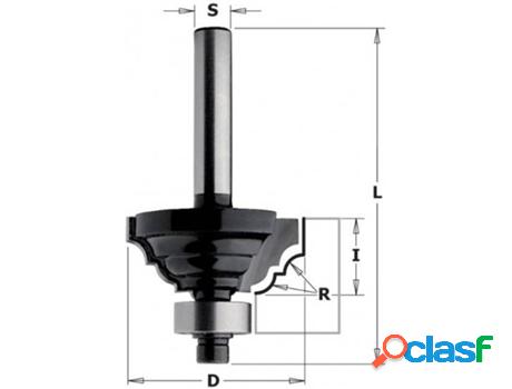 Fresa Perfilada CMT ORANGE TOOLS S=8 Ø42.9 R=6.3 Contractor