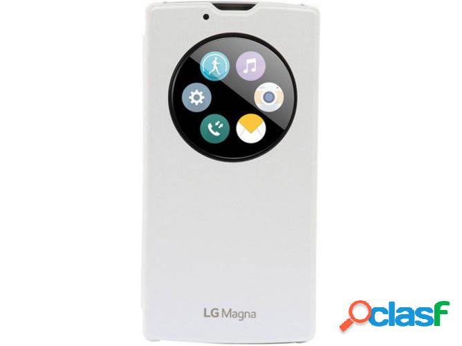 Funda LG Quick Circle LG Y90 Blanco