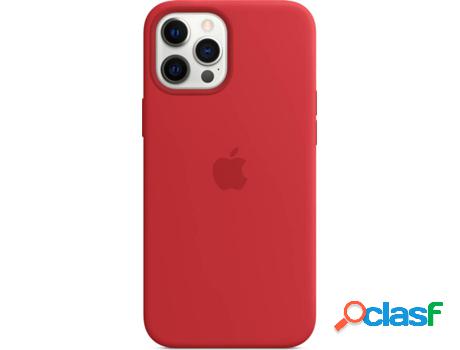Funda MagSafe iPhone 12 Pro Max APPLE Silicona Rojo