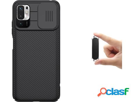 Funda Redmi Note 10 5G ANTIIMPACTO Camshield Nillkin con