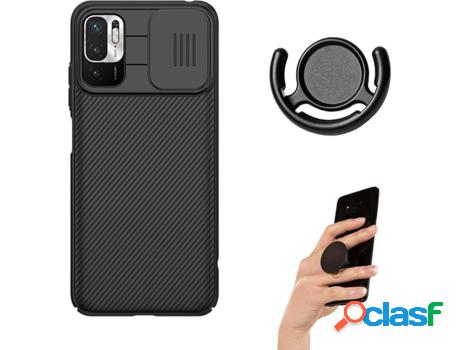 Funda Redmi Note 10 5G ANTIIMPACTO Camshield Nillkin con