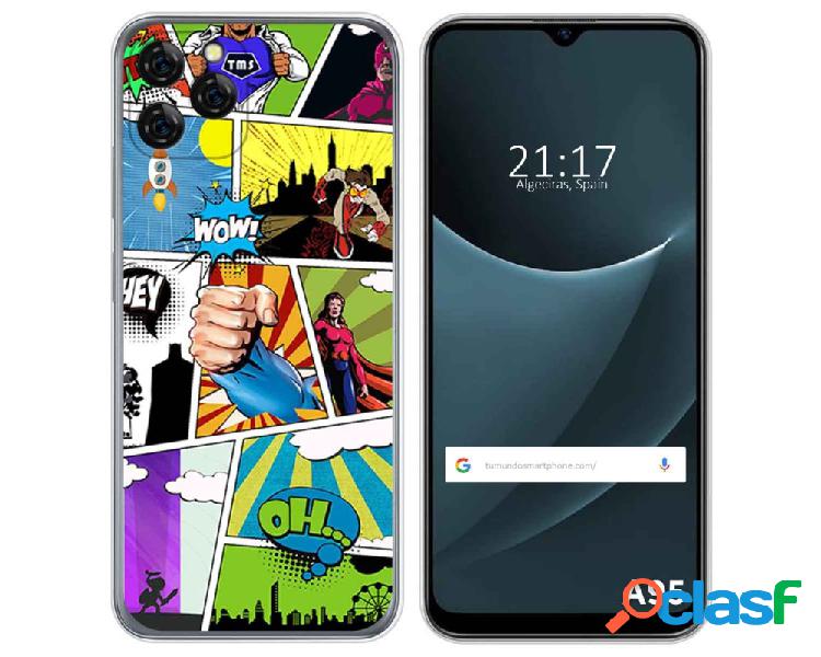 Funda para Blackview A95 TUMUNDOSMARTPHONE Dibujos Comic