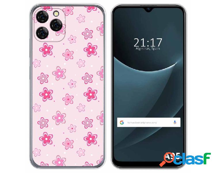 Funda para Blackview A95 TUMUNDOSMARTPHONE Dibujos Flores