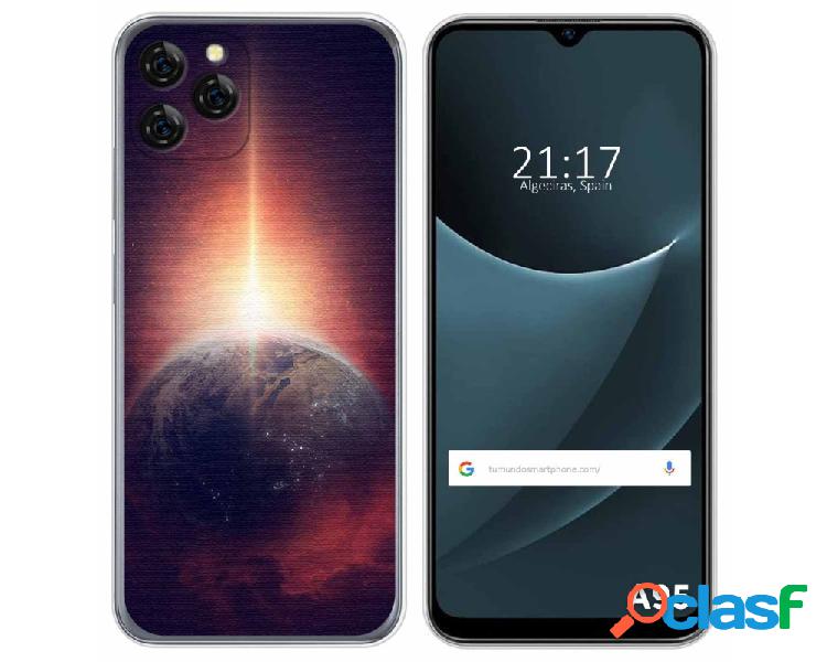 Funda para Blackview A95 TUMUNDOSMARTPHONE Dibujos Tierra