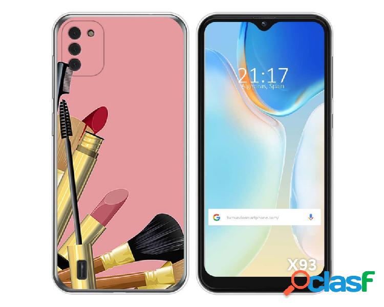 Funda para Doogee X93 TUMUNDOSMARTPHONE Dibujos Brochas