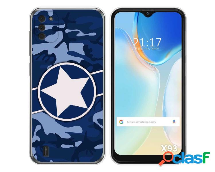 Funda para Doogee X93 TUMUNDOSMARTPHONE Dibujos Camuflaje 03