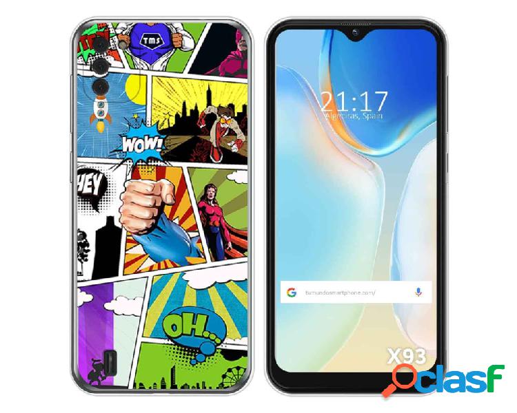 Funda para Doogee X93 TUMUNDOSMARTPHONE Dibujos Comic